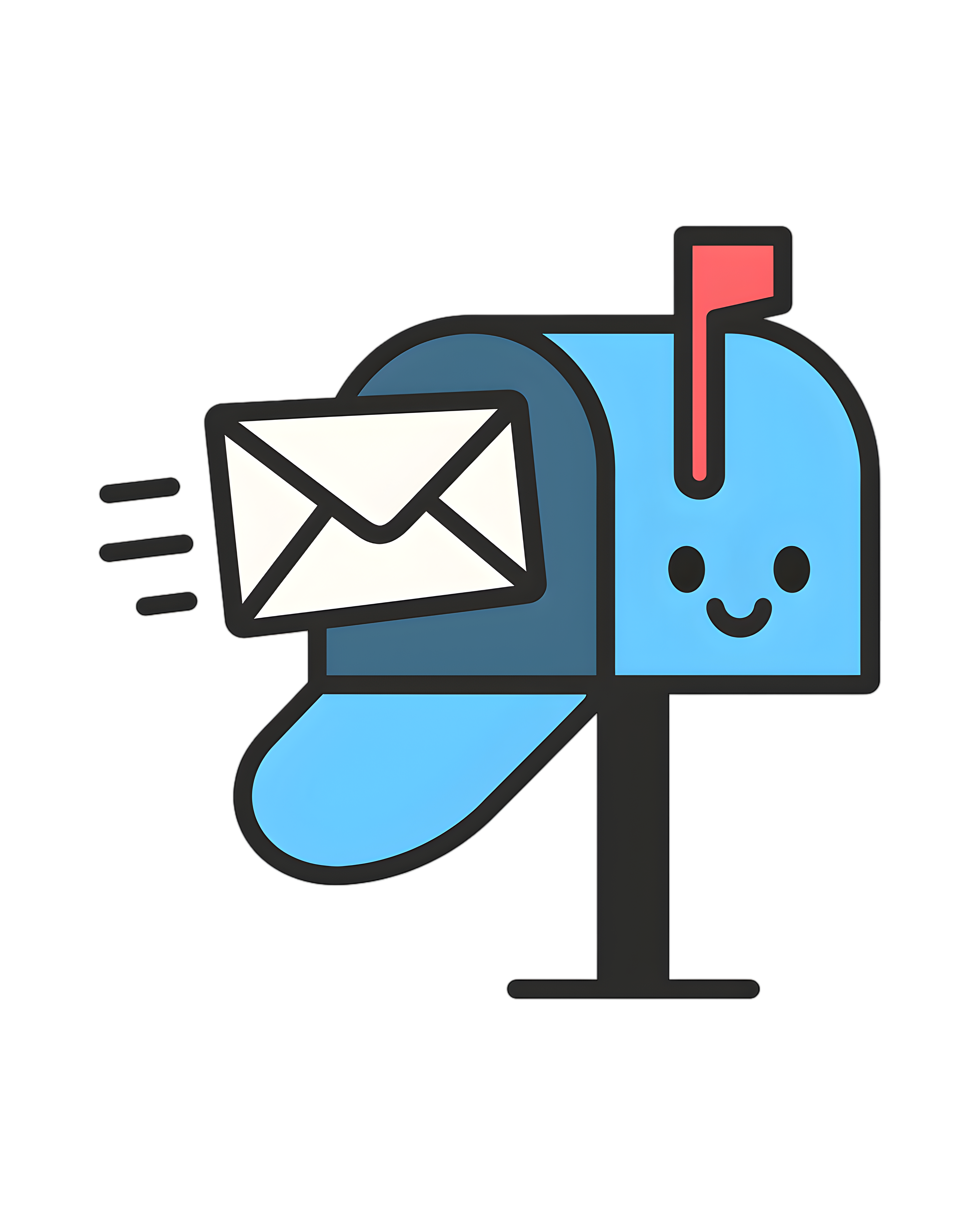 We handle printing, stamping and mailing